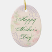 ロットワイラーハートママセラミックオーナメント セラミックオーナメント (裏面)