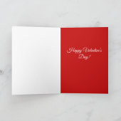 ロットワイラーバレンタインデー シーズンカード (内部)