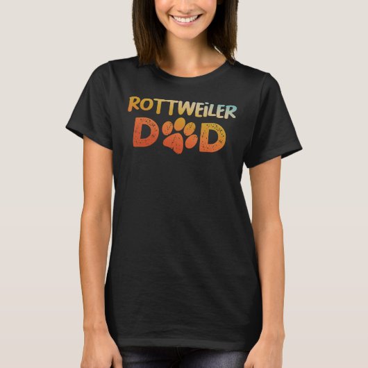 ロットワイラーパパ11 Tシャツ (正面)