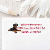 ロットワイラーパピードグレッドカニーン住所 シール (インサイチュ)