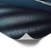 ロットワイラーヒップスター犬のポスター ポスター (角)