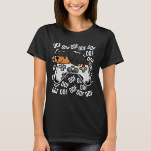 ロットワイラービデオゲームキッズボーイズガールズのNoob Tシャツ