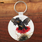 ロットワイラーフェアリードッグキーチェーン キーホルダー (正面)