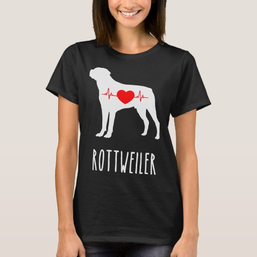 ロットワイラーブリードドッグ愛好家 Tシャツ (正面)