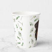 ロットワイラーベビーシャワー水彩テーマ 紙コップ (右)