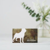 ロットワイラーペットRealated 名刺 (スタンド正面)