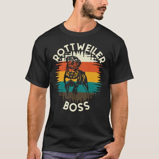 ロットワイラーボス Tシャツ (正面)