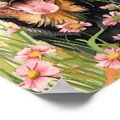 ロットワイラーポスターギフト愛犬家ウォールアート ポスター (角)