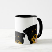 ロットワイラーマググ マグカップ (正面右)