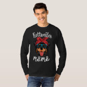 ロットワイラーママパピママ犬マママラバーギフト Tシャツ (正面フル)