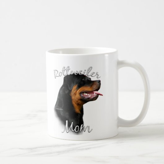 ロットワイラーママ2 コーヒーマグカップ (右)