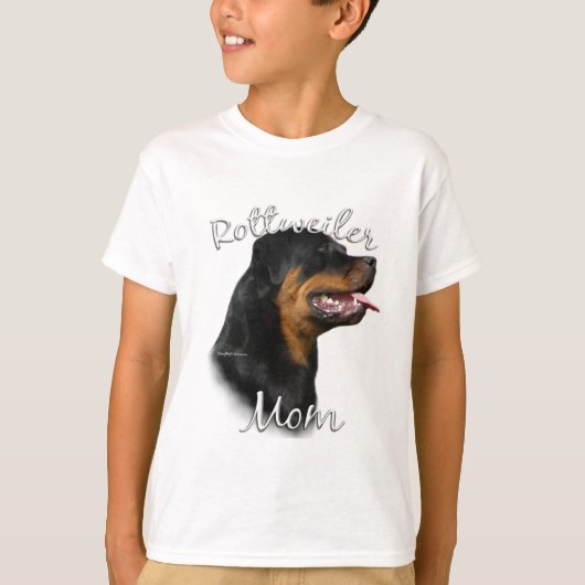 ロットワイラーママ2 Tシャツ (正面)