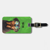 ロットワイラーラゲッジタグ ラゲッジタグ (正面横)