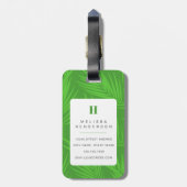 ロットワイラーラゲッジタグ ラゲッジタグ (裏面縦)