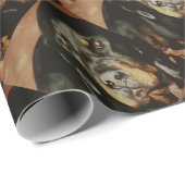 ロットワイラーラバーペットポートレート ラッピングペーパー (ロールコーナー)