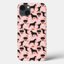 ロットワイラーロッティかわいい犬のパターンCase-Mate iPhon iPhone 13ケース