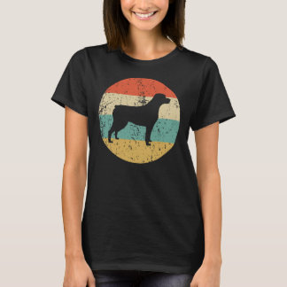 ロットワイラーヴィンテージレトロロットワイラー犬 Tシャツ