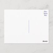 ロットワイラー子犬あいさつはがき-空白の - ポストカード (裏面)