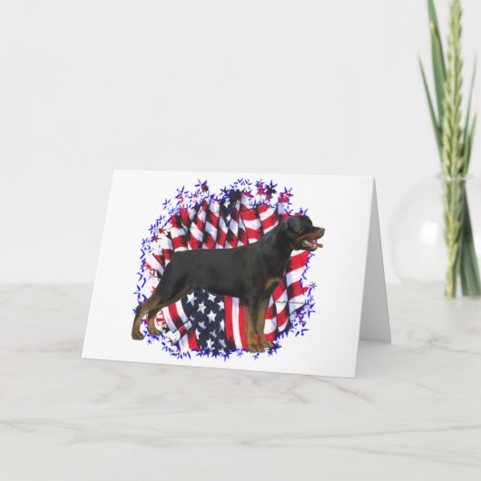 ロットワイラー愛国者 カード (正面)