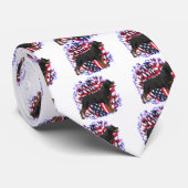 ロットワイラー愛国者 ネクタイ (ロール)