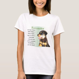 ロットワイラー愛好家の贈り物 Tシャツ