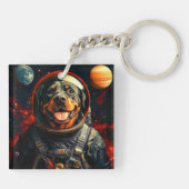 ロットワイラー探索 キーホルダー (裏面)