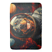 ロットワイラー探索 バスマット (正面縦)