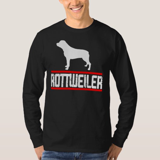 ロットワイラー服 Tシャツ (正面)