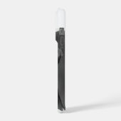 ロットワイラー水彩肖像画 iPhoneケース (左側面)