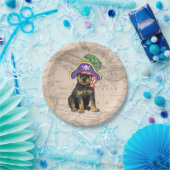 ロットワイラー海賊 ペーパープレート (パーティー)