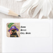 ロットワイラー海賊 ラベル (インサイチュ)