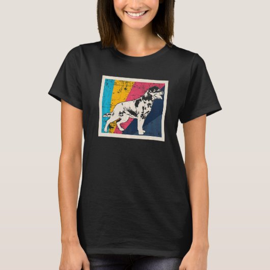 ロットワイラー犬の品種6 Tシャツ (正面)