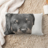 ロットワイラー犬のlumbarの装飾用クッション ランバークッション (ブランケット)