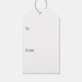 ロットワイラー犬ひまわりの花 ギフトタグ (裏面)