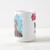 ロットワイラー犬愛マグ コーヒーマグカップ (中央)