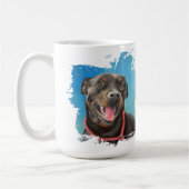 ロットワイラー犬愛マグ コーヒーマグカップ (左)