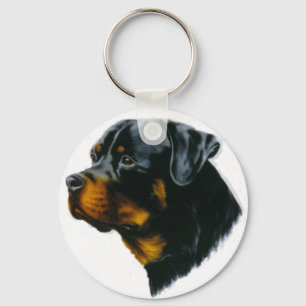 ロットワイラー犬 キーホルダー