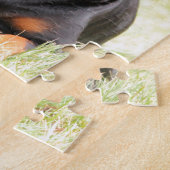 ロットワイラー犬 ジグソーパズル (側面)