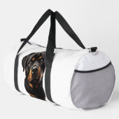 ロットワイラー犬 ダッフルバッグ (右コーナー)