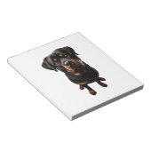 ロットワイラー犬 ノートパッド (アングル)