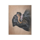 ロットワイラー犬 ノートパッド (回転)