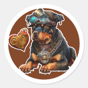 ロットワイラー犬 ラウンドシール