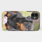 ロットワイラー犬 Case-Mate iPhoneケース (裏面(横))