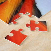 ロットワイラー絵画の ジグソーパズル (側面)