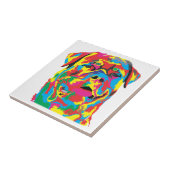 ロットワイラー色 タイル (側面)