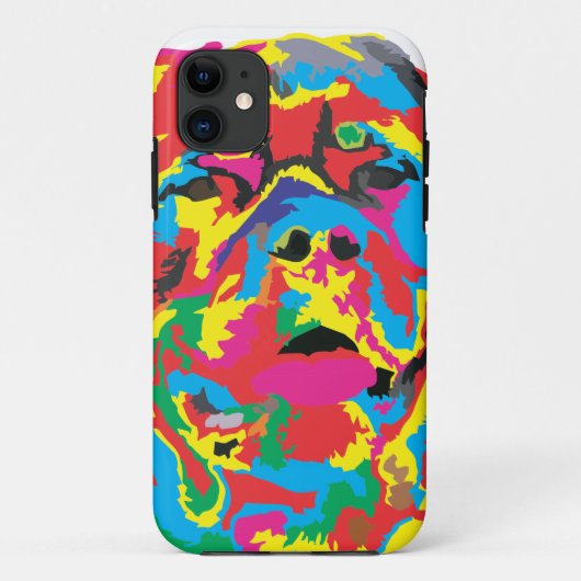 ロットワイラー色 Case-Mate iPhoneケース (裏面)