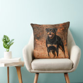 ロットワイラー装飾用クッション クッション (椅子)