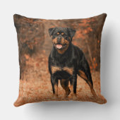 ロットワイラー装飾用クッション クッション (裏面)