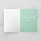 ロットワイラー誕生日 カード (内部)