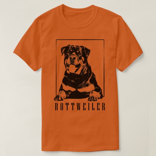 ロットワイラー2 Tシャツ (デザイン正面)